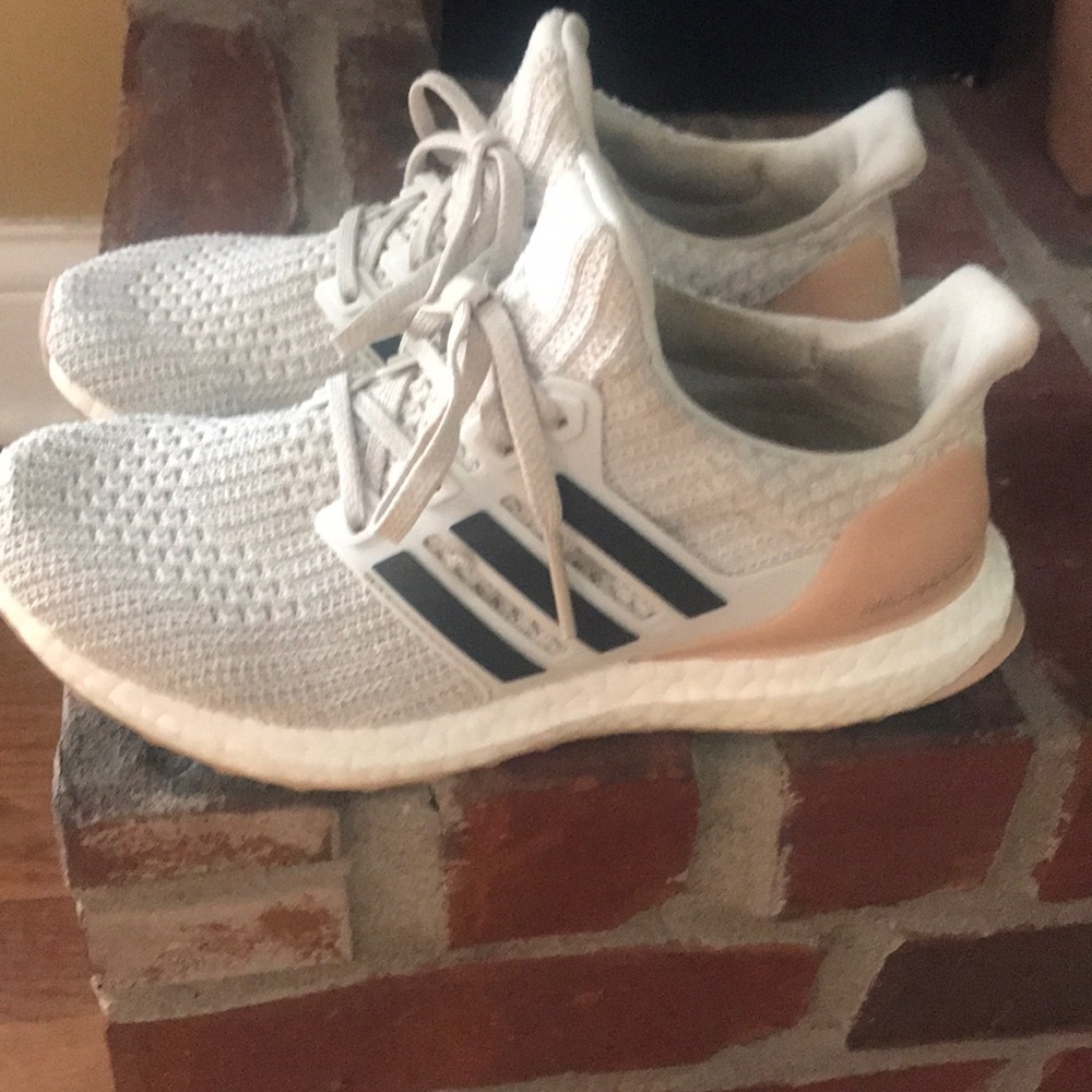 Adidas Women's Gray and Tan Running Shoes